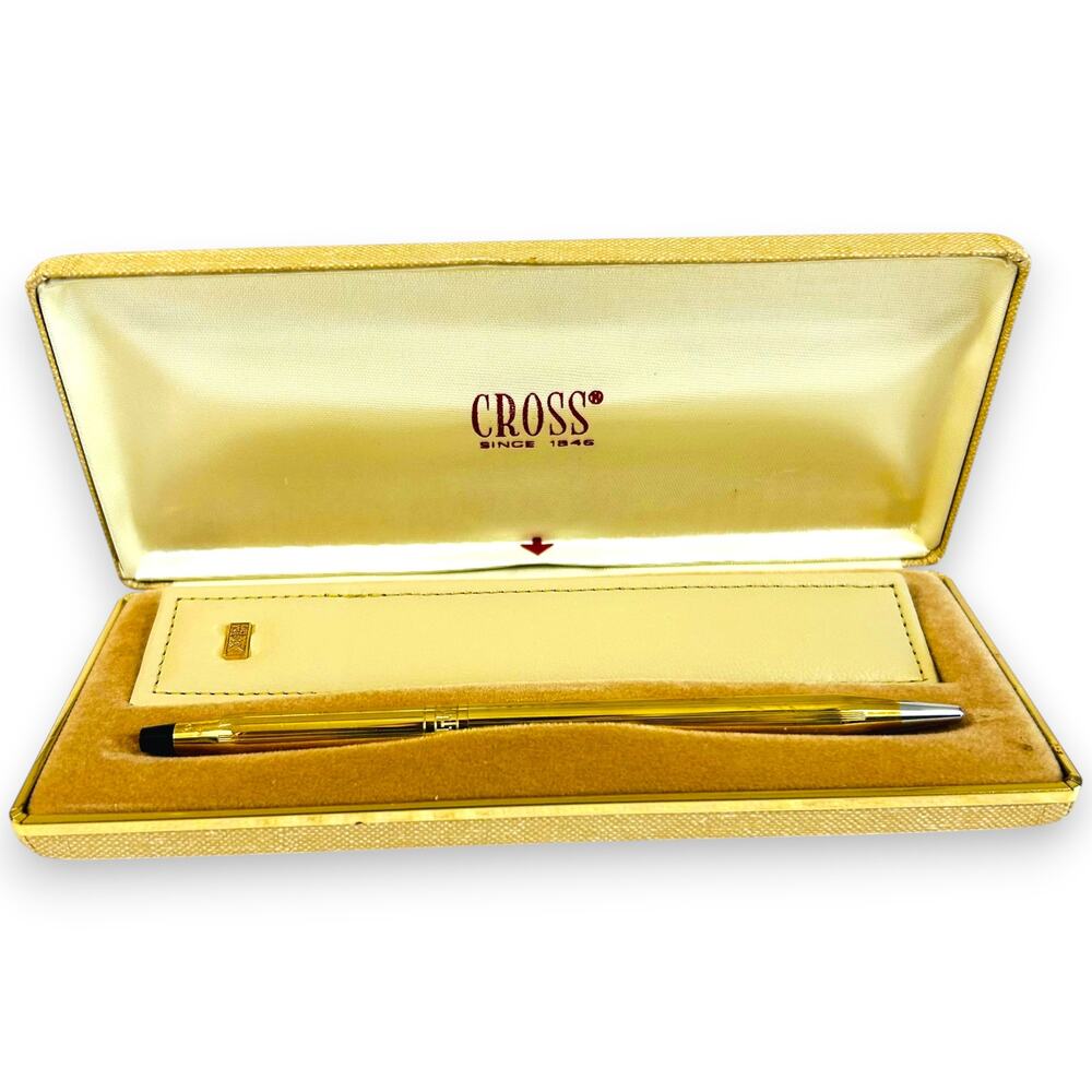 Cross Classic Century 1/20 10K Gold Filled Ballpoint Pen with Case CSX Corp